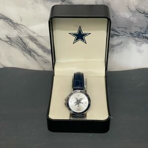 NFL Silver and Blue Women's Watch